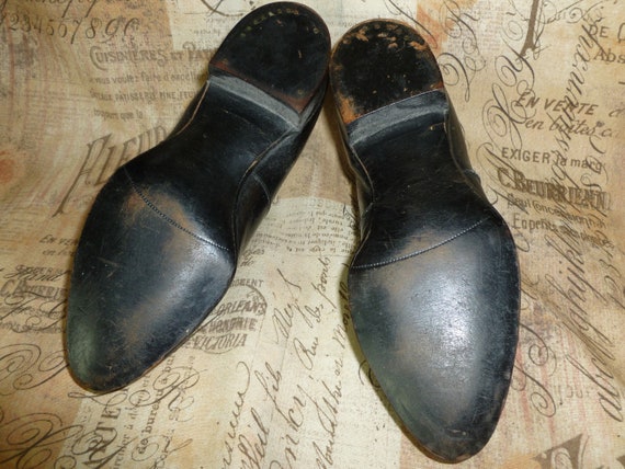Fabulous Antique Edwardian Shoes-Mary Jane Button… - image 7