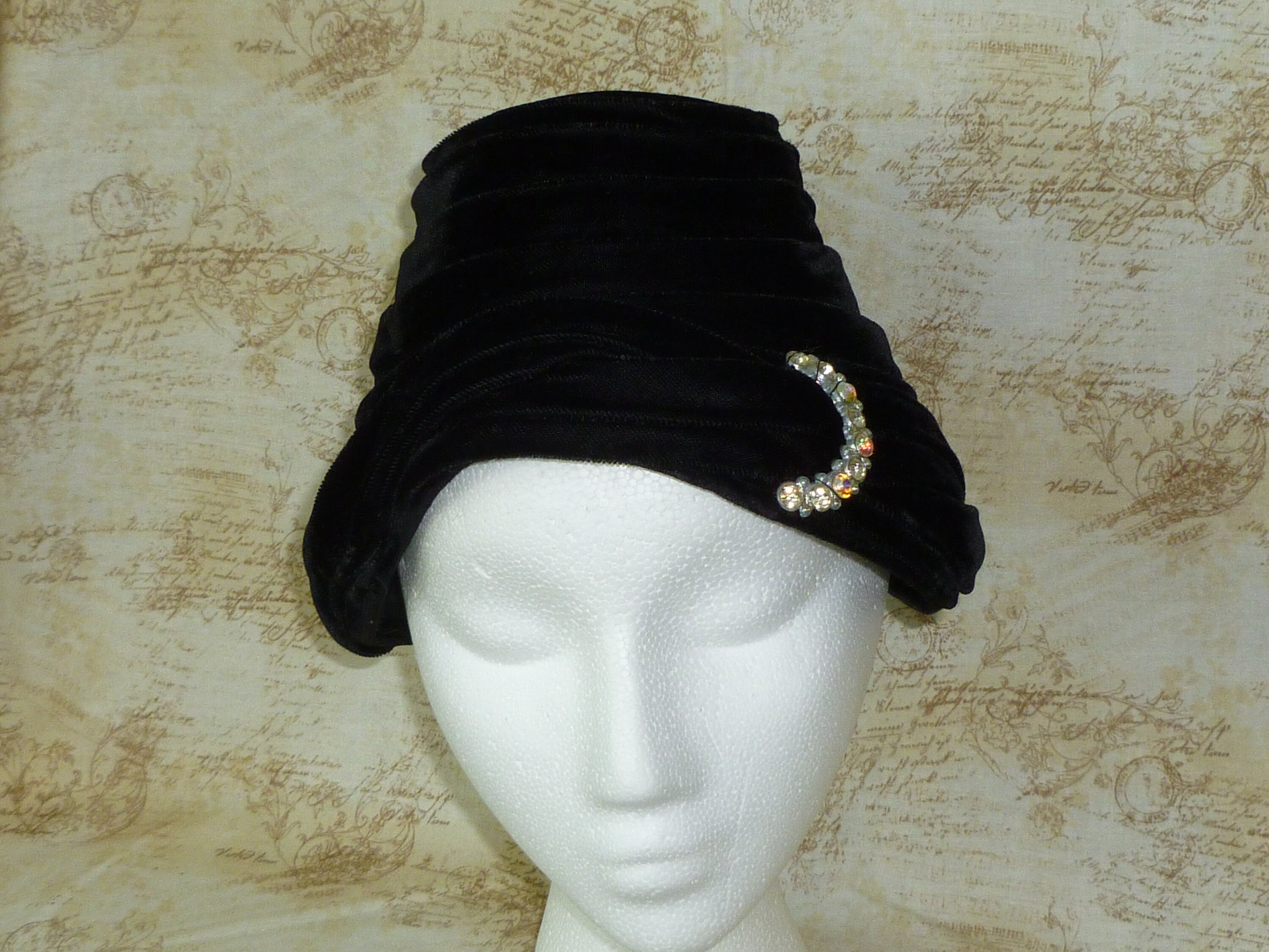 【Vintage TurbanHat】ヴィンテージターバンハット　アレンジ可能 Amazon.co.jp: ユニセックスターバンハット - スルタン アラジン