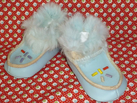 Baby fur slippers sale