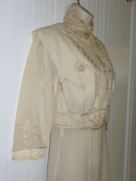 Edwardian Wedding Dress /Gown -Antique Vintage 19… - image 3