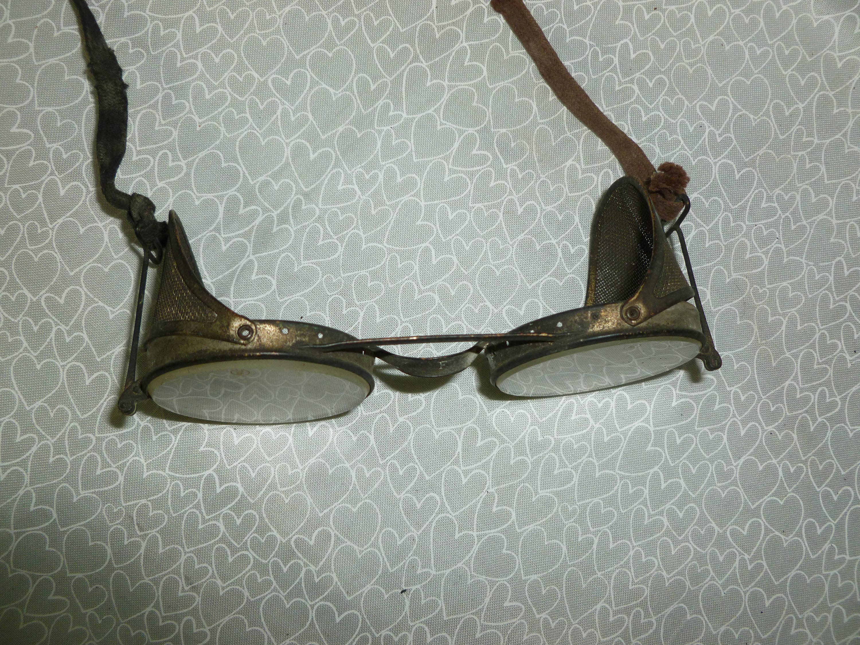 Lunettes Motocycliste / Pilote Aviation – Première Guerre Mondiale 1914-1918 – WW1