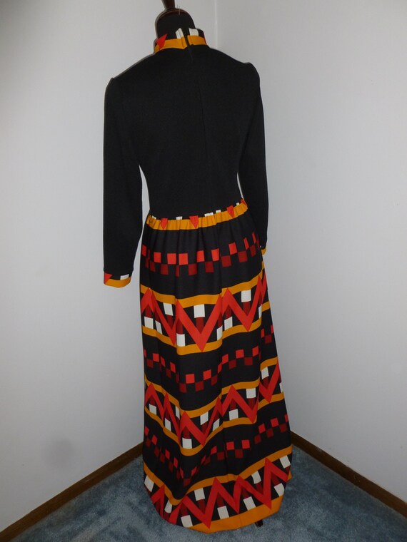 Vintage 1960s 1970s Dress "HOB-NOBBER Naturally" … - image 7