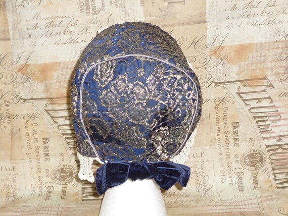 Antique Eastern European Hat Cap-Vintage Passemen… - image 4