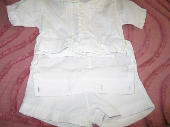 Darling Antique Vintage 1930's~Young Boys Romper-… - image 9