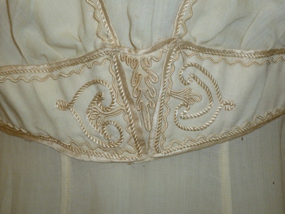 Edwardian Wedding Dress /Gown -Antique Vintage 19… - image 6