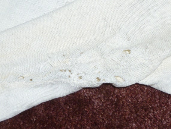 Antique Cotton Knit Union Suit Long Johns, Therma… - image 6