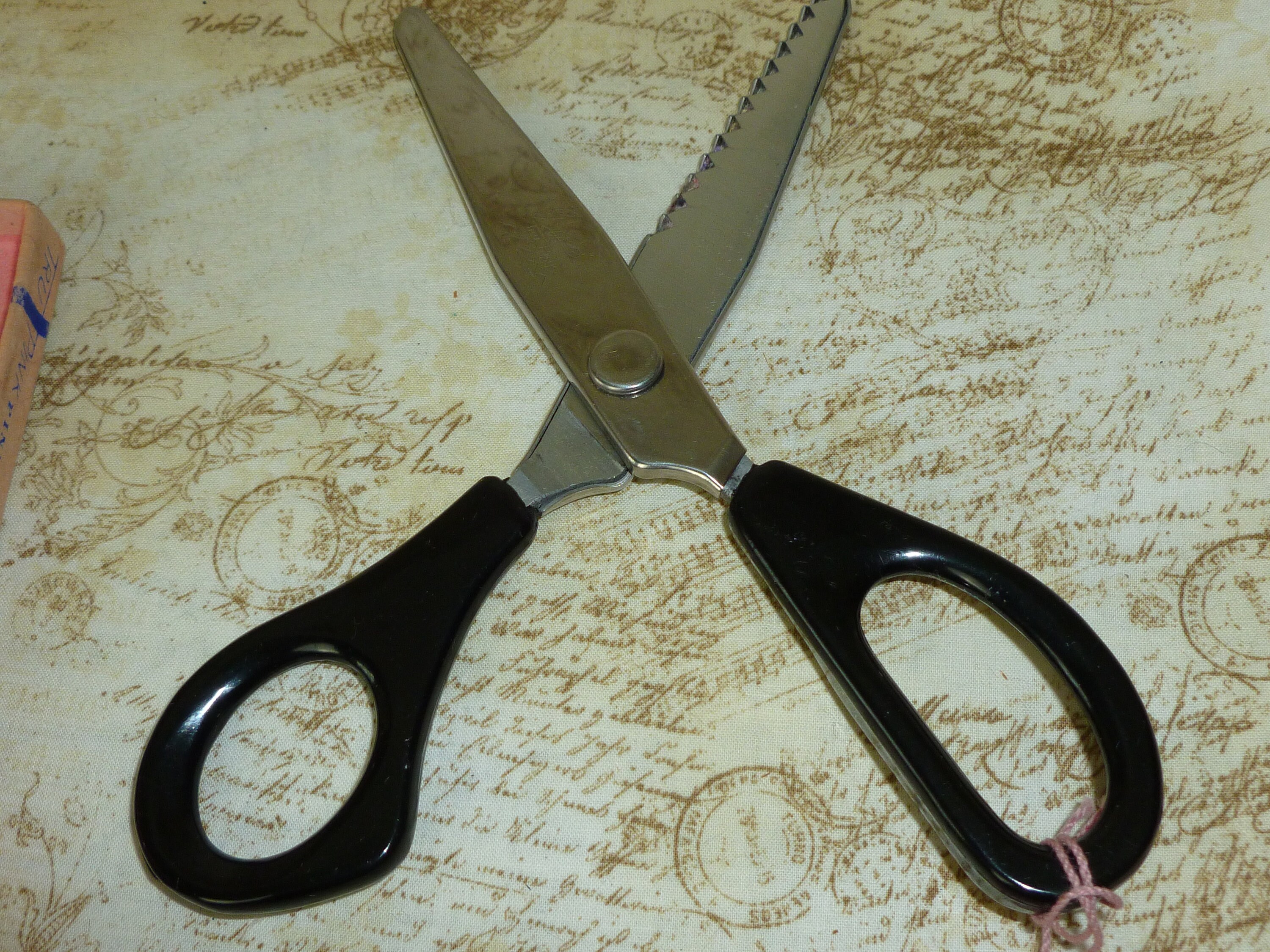 Vintage GRIFFON Tru Pink Pinking Shears1950s Sewing Scissors Etsy