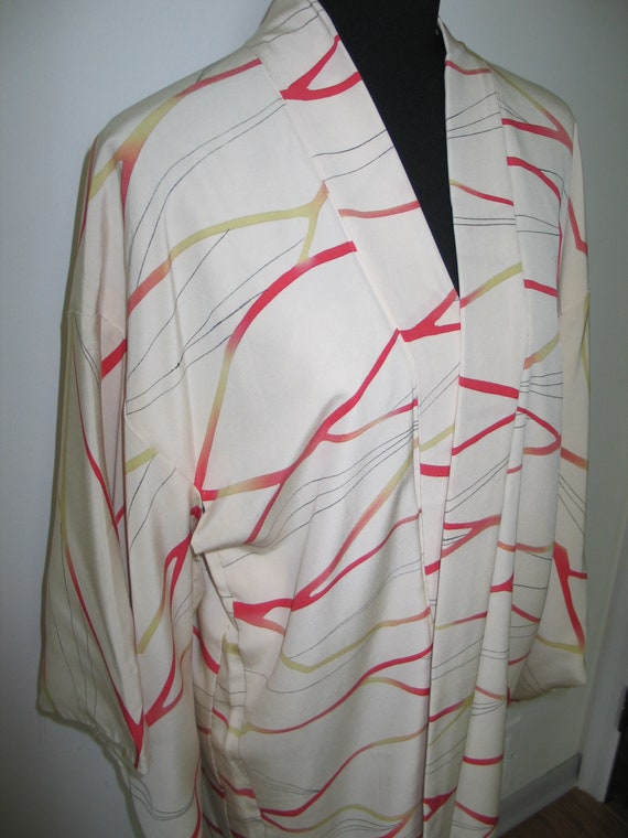 Antique Vintage Kimono - Womans Mens Japanese Kim… - image 2