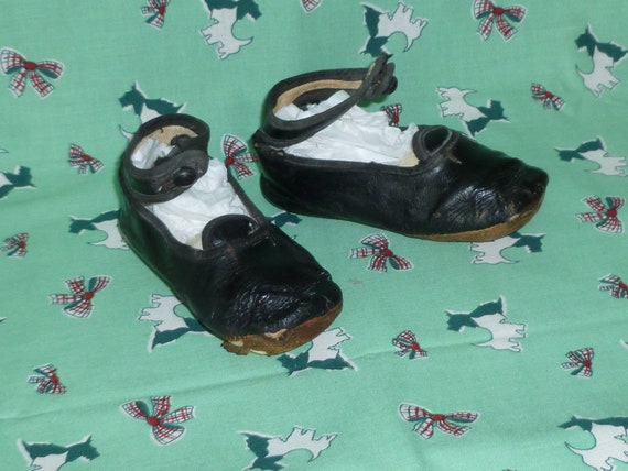 Darling Antique Mary Jane Shoes 1800s Baby Girl S… - image 3