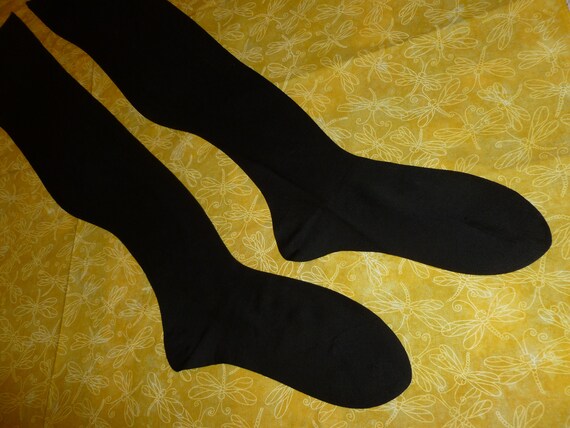 HTF NOS 1900s Edwardian Garter Stockings Antique … - image 7