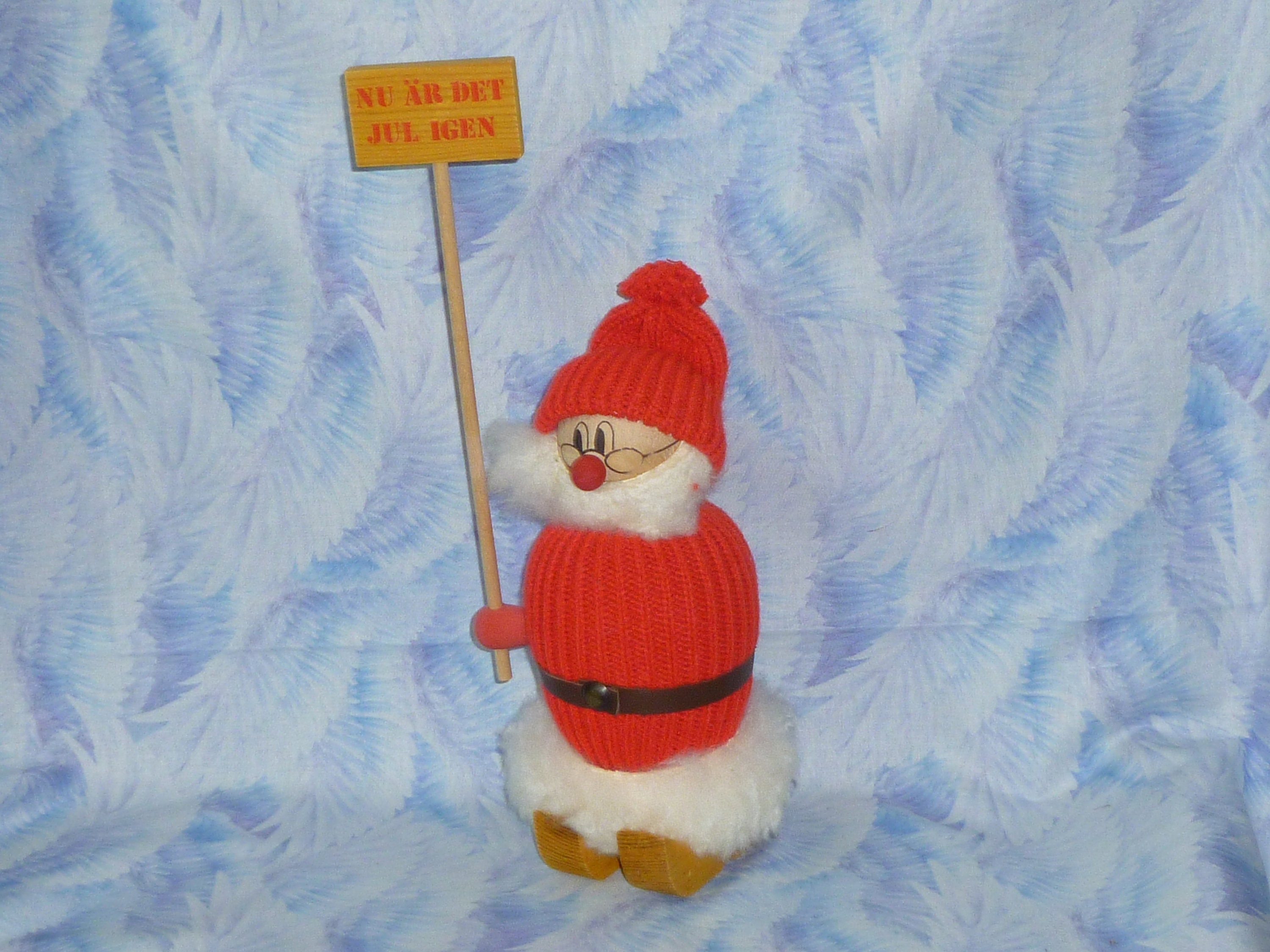 Cute Vintage Original LJUNGSTROMS BUTTICKI Sweden TOMTE Santa Elf