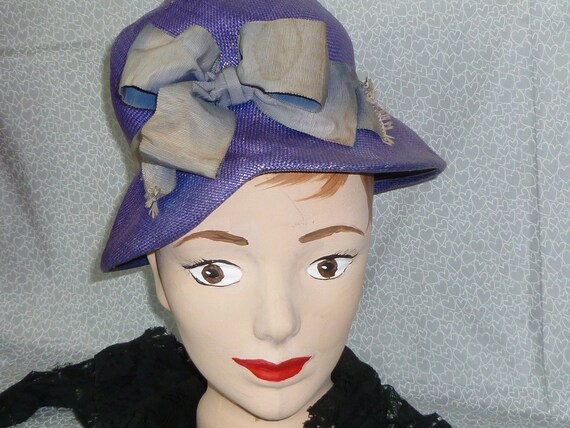 Easter Bonnet Vintage Hat-bonnet 