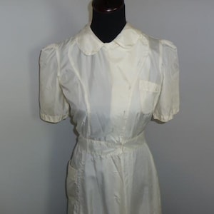 Vintage Nurse Doctor Uniform Dress All Original Medical Doctor Uniform