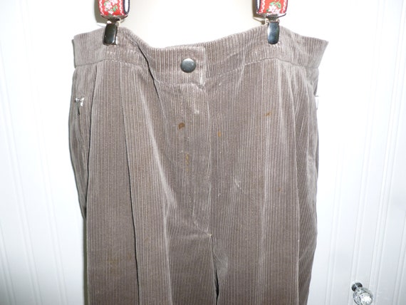 Vintage Austrian Bavarian Lederhosen Knickers Pan… - image 5