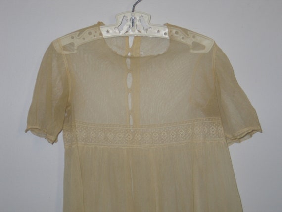 Antique 1900's SILK~Baby Dress~Christening Baptis… - image 4