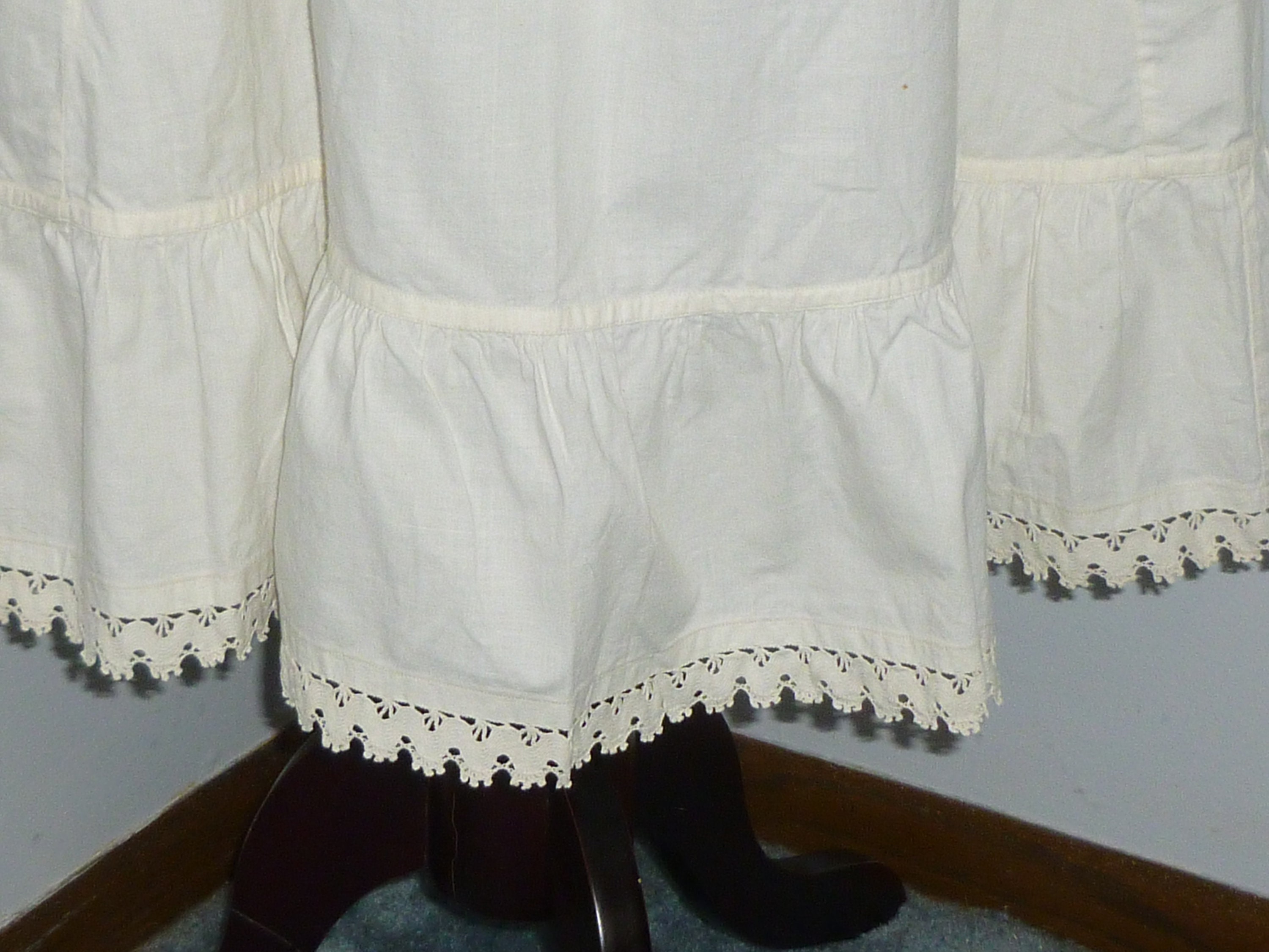 Antique Petticoat Skirt Hand Made Crochet Lace Victorian Antique Petticoat Skirt Hand Made Crochet Lace Victorian