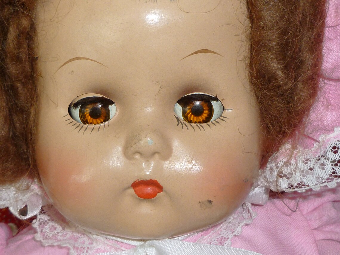 Antique Baby Doll Composition Crier Moma Baby Doll 1930s Etsy