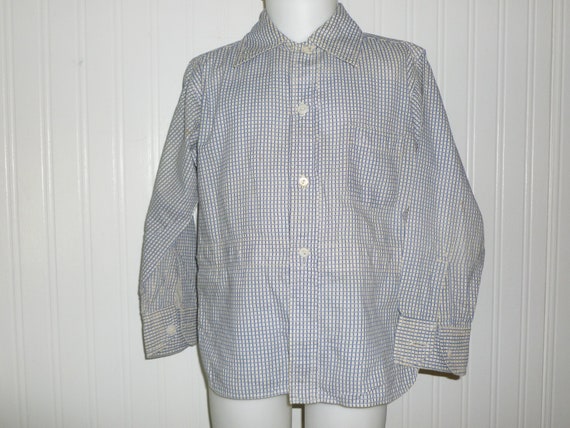 Sweet Antique Boys Shirt Childs Homespun Primitiv… - image 1