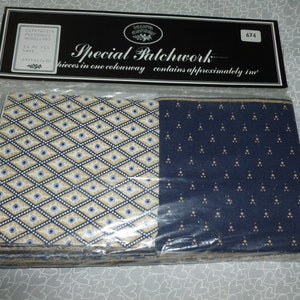 NIP Vintage Laura Ashley Patchwork Pieces Quilt fabric charm squares image 6