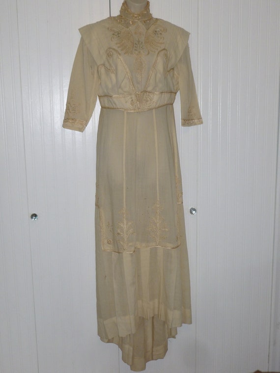 Edwardian Wedding Dress /Gown -Antique Vintage 19… - image 1