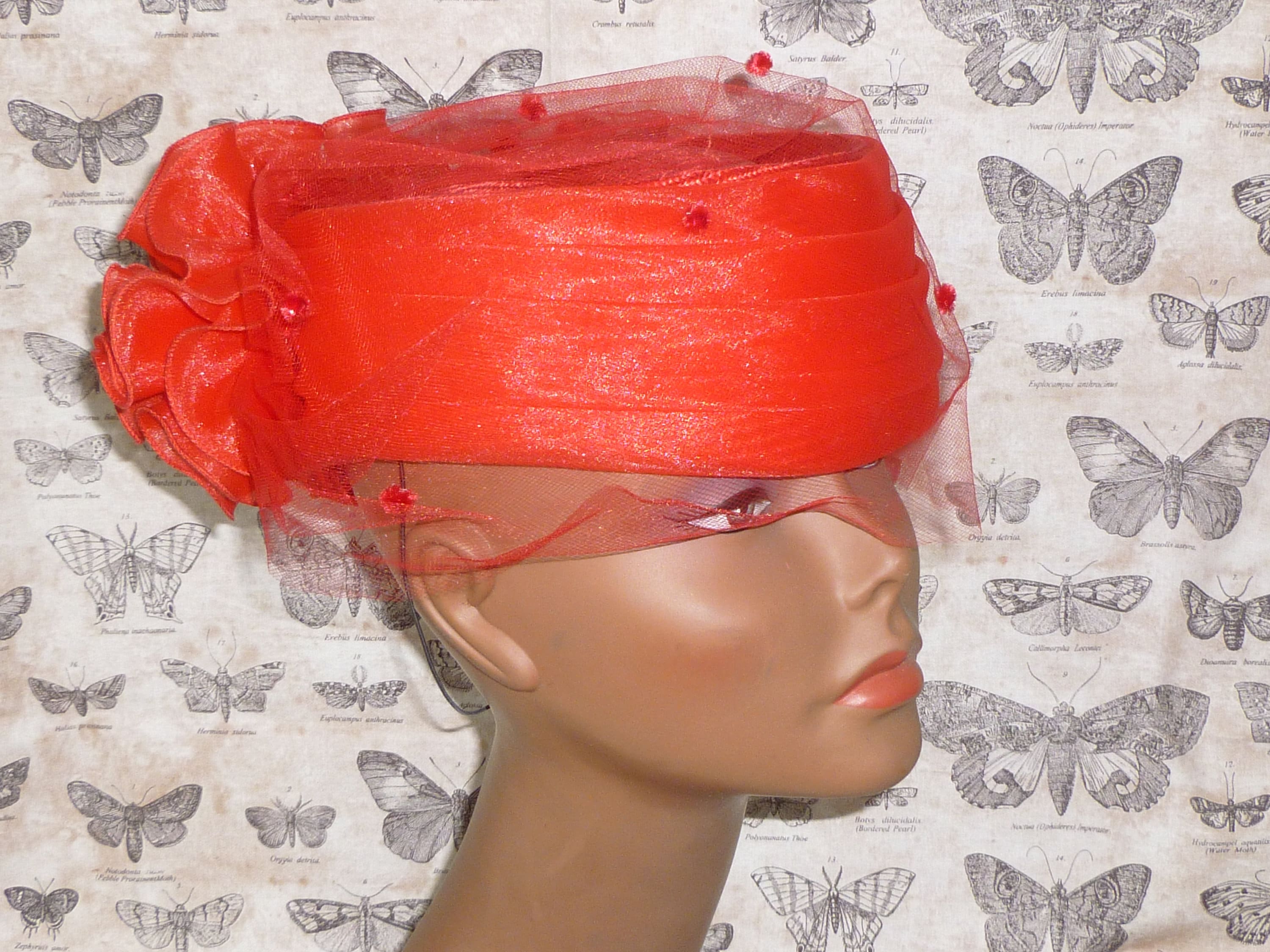 Plaza Suite by Betmar Vintage Hat with flower detail with tags made in USA Derby Plaza Suite Betmar - Etsy main image 4
