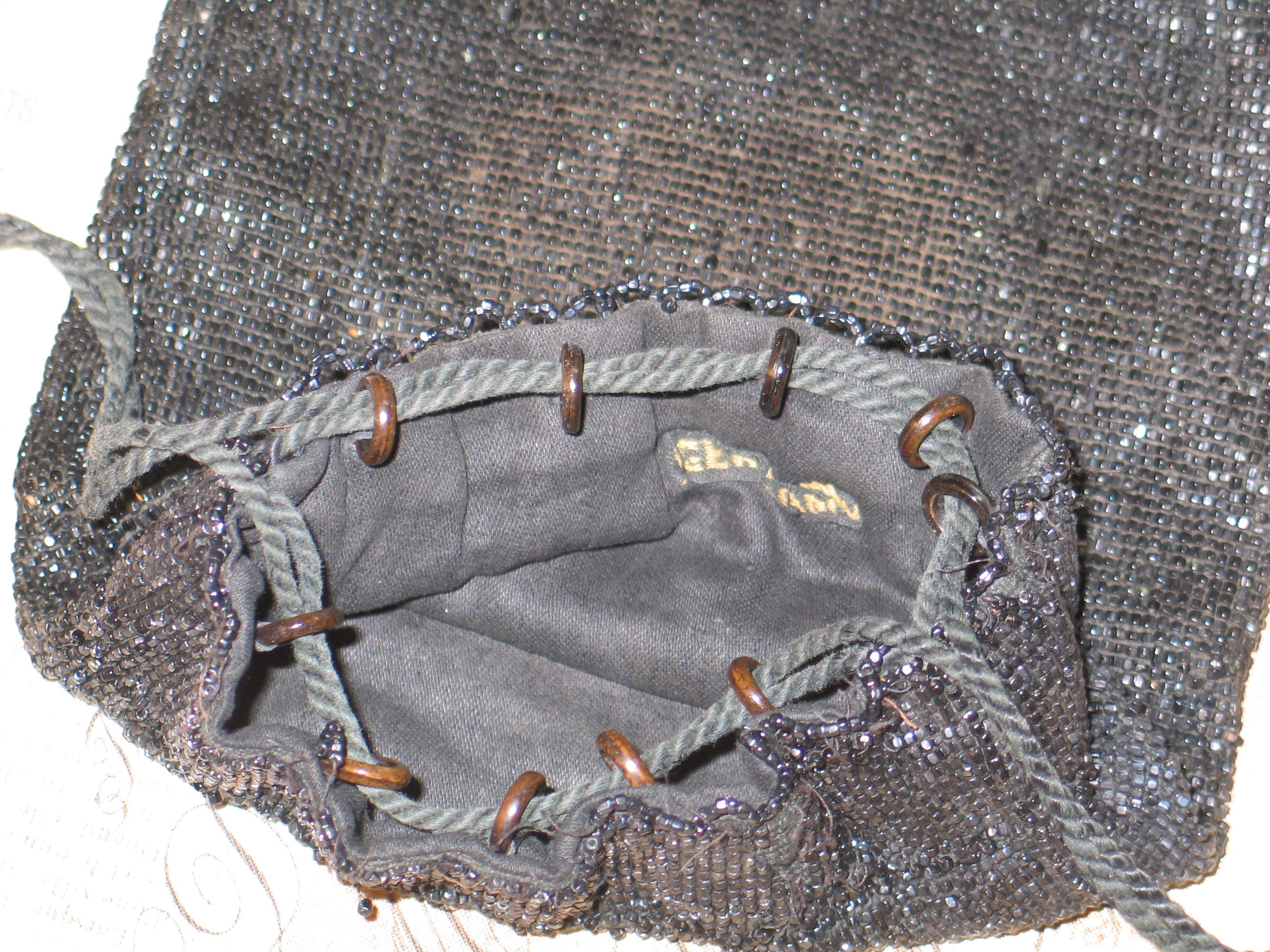ANTIQUE Beaded Purse / Early 1900s Victorian Purse / Germany / Antique ...