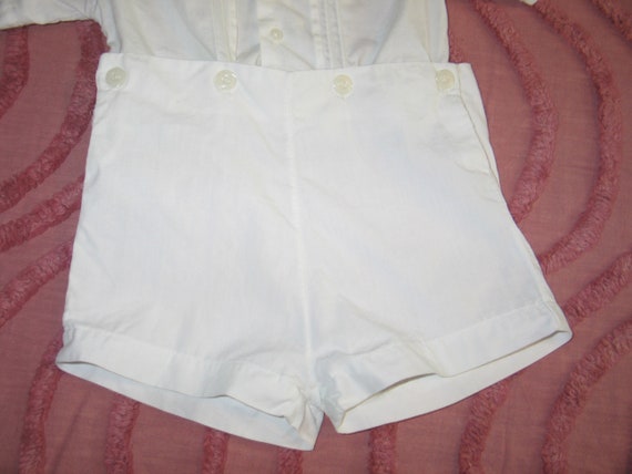 Darling Antique Vintage 1930's~Young Boys Romper-… - image 4