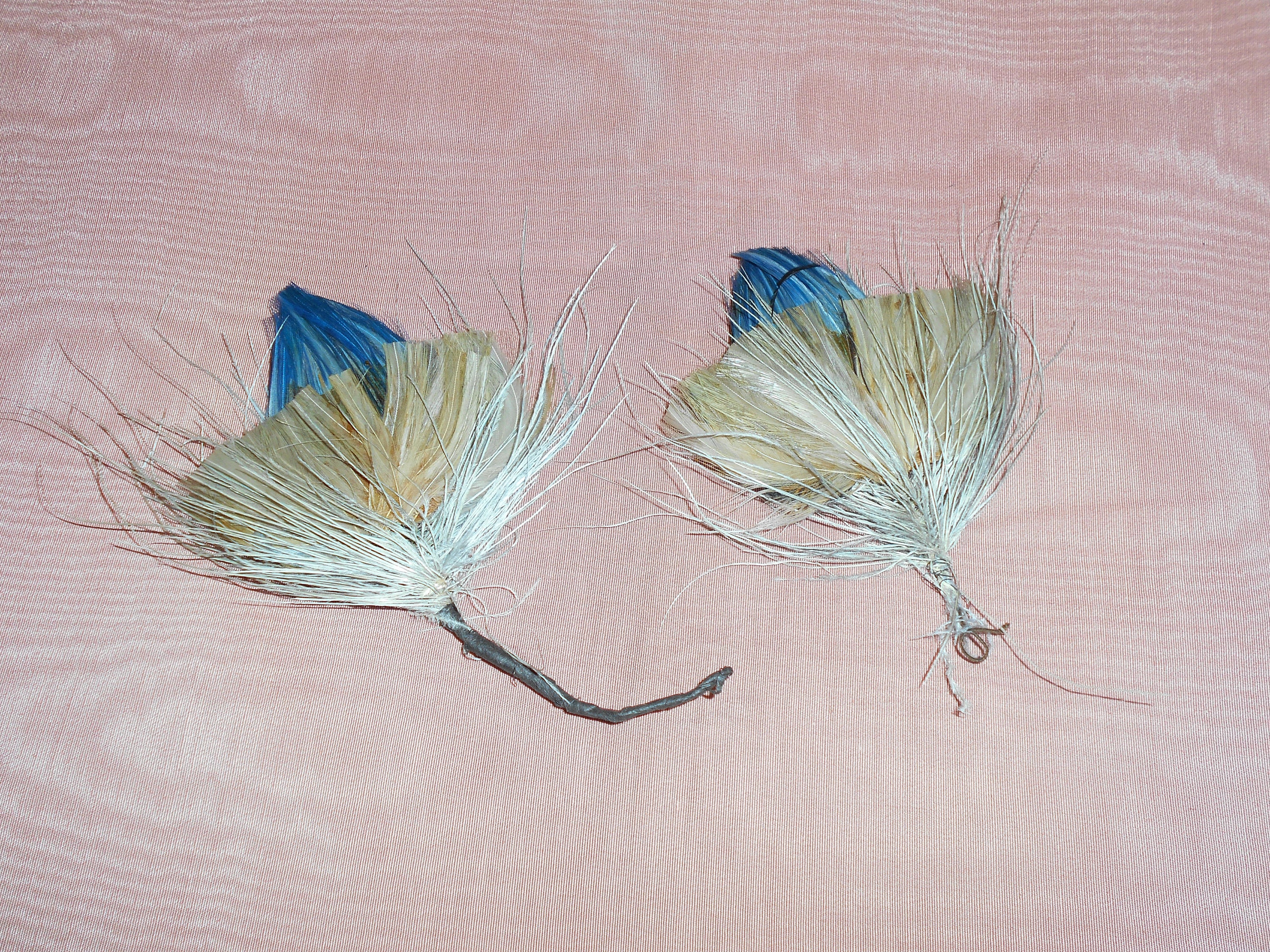 Chapeau femme ancien plumes - Vêtements