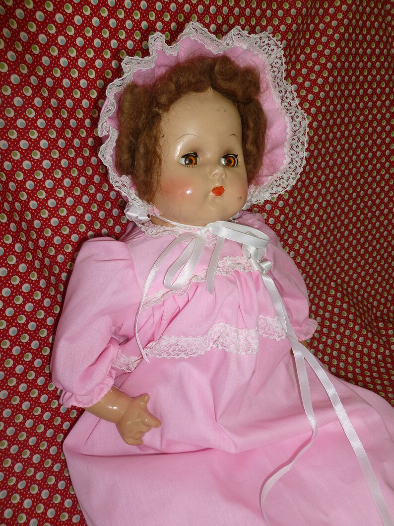 Antique Baby Doll Composition Crier Moma Baby Doll 1930s Etsy