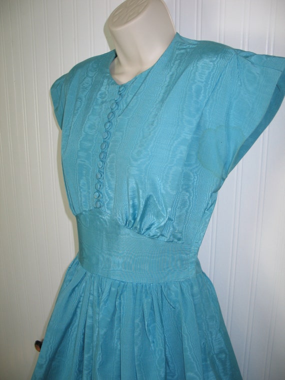 Darling Vintage Fred Perlberg Dress 1940s 1950s-S… - image 2