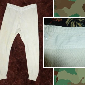 40s Swedish Army Cotton Long Johns No.2