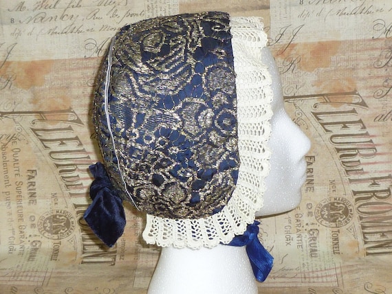 Antique Eastern European Hat Cap-Vintage Passemen… - image 6