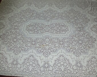 ヴィンテージ クエーカー レース テーブルクロス JUBILEE No. 1006