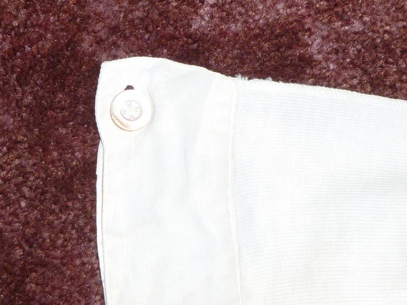 Antique Cotton Knit Union Suit Long Johns, Therma… - image 10
