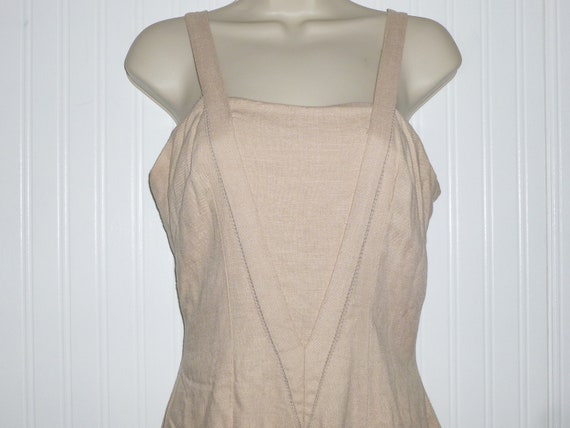 Vintage Linen Romper by "Bullock's Westwood" 1940… - image 4