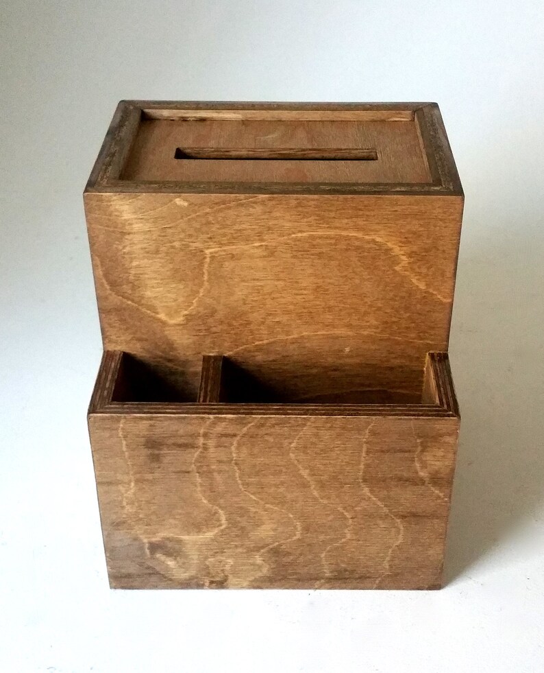 Comment Suggestion Box With Pen and Paper Holder Business Etsy