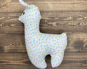 Sprinkle Lama Plüsch Puppe : Handgemachte Baumwolle Stofftier