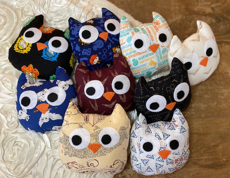 Harry Potter Owl Stuffed Animal/plush/hogwarts/baby Etsy