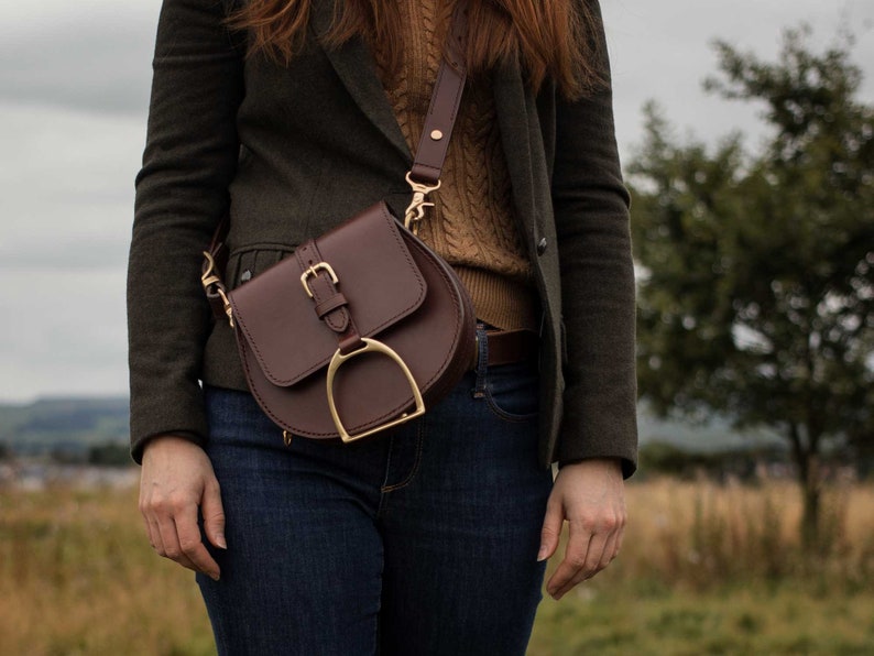 Horse Fashion Saddle Bag Equestrian Belt Bag Etsy