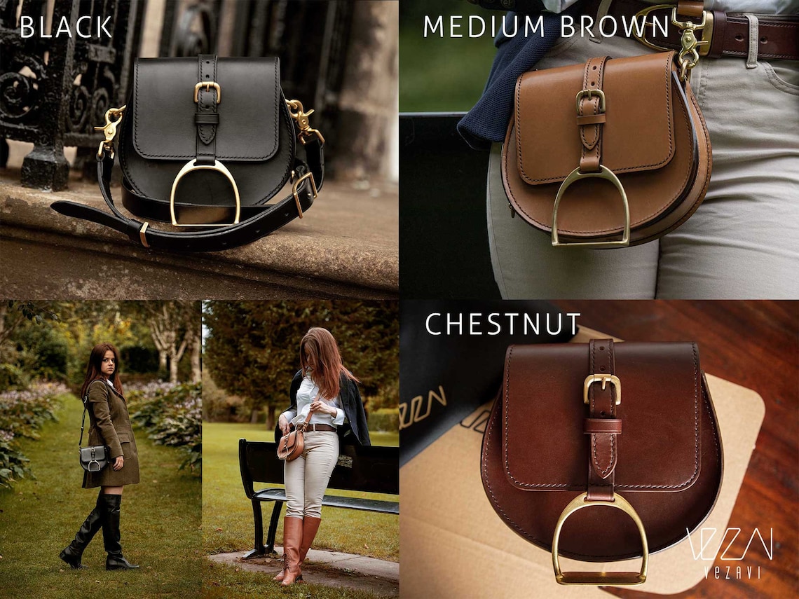 Horse Fashion Saddle Bag Equestrian Belt Bag Etsy