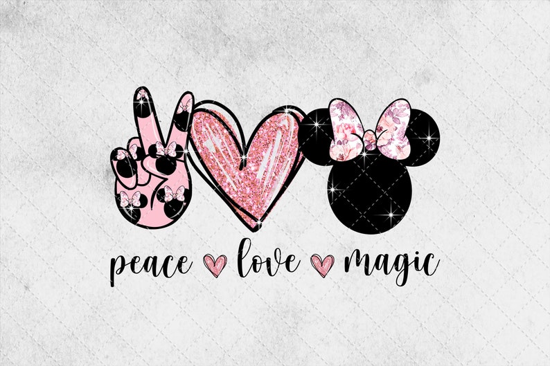 Free Free 157 Peace Love Disney Svg SVG PNG EPS DXF File