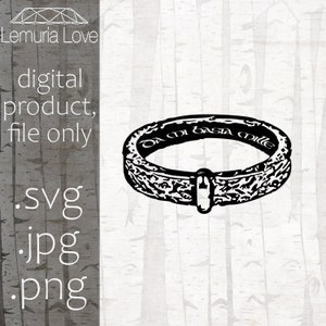 Key to Lallybroch Ring, digital file only .svg, .png, . jpg