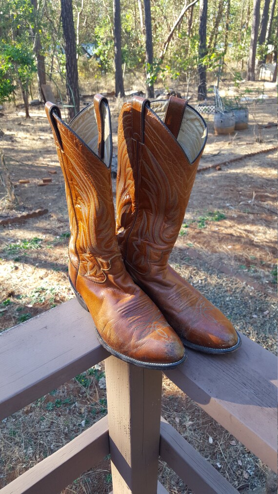woven cowboy boots