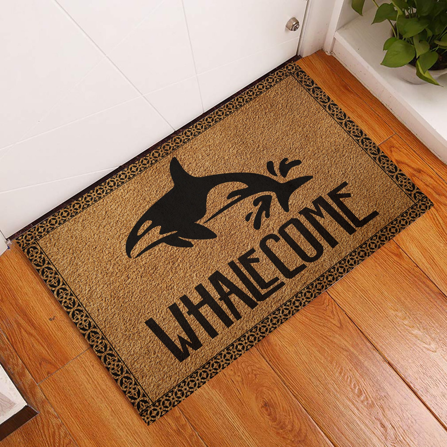 Doormat Whale Doormat Whale Lover Gift Funny Etsy