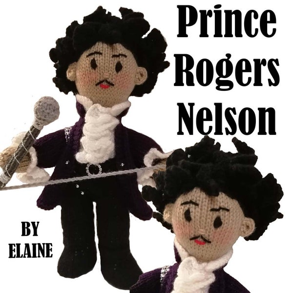Prince Rogers Nelson Knitting Pattern
