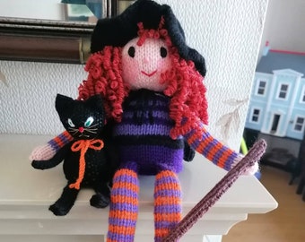 The Red Haired Witch & her Cat