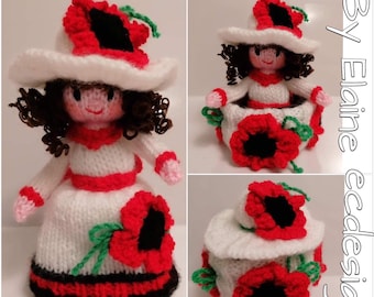 Poppy Cupcake Knitting Pattern