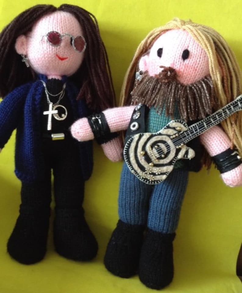 Ozzy & Zakk Knitting Pattern image 1