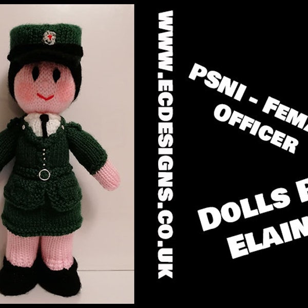 PSNI Female Officer Knitting Pattern