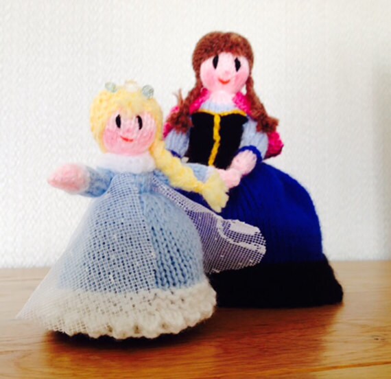 knitted topsy turvy doll